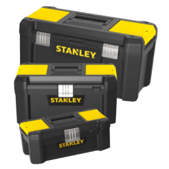 STANLEY® ESSENTIAL™ 3 SIZES TOOLBOX WITH METAL LATCHES