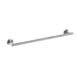 2 SIZES STAINLESS STEEL SINGLE TOWEL BAR